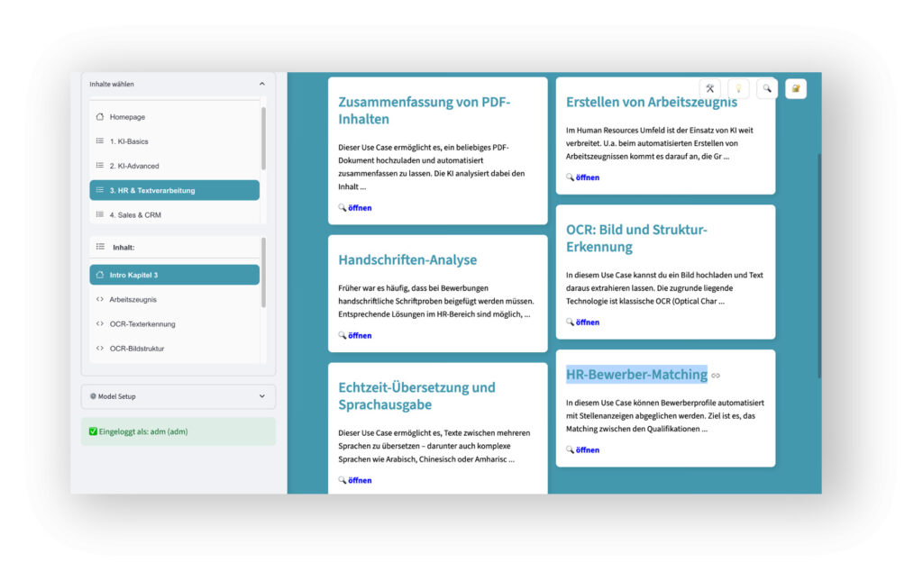 Grundwissen KI-Recht: Bild zu Use Cases von Legal-AI-Lab.