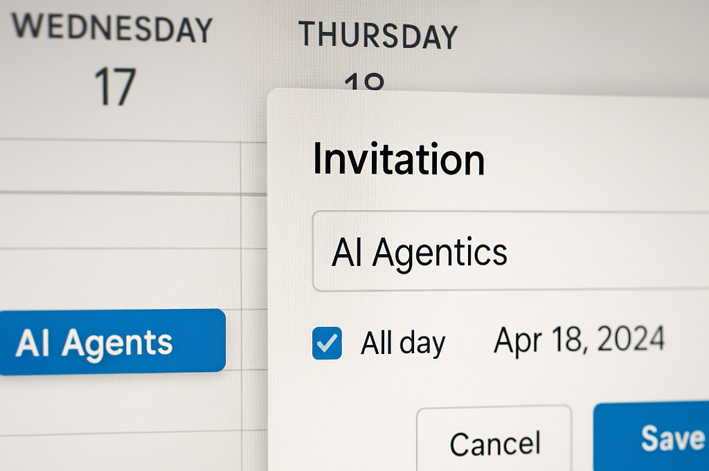Wenn KI-Agenten ungefragt Einladungen senden